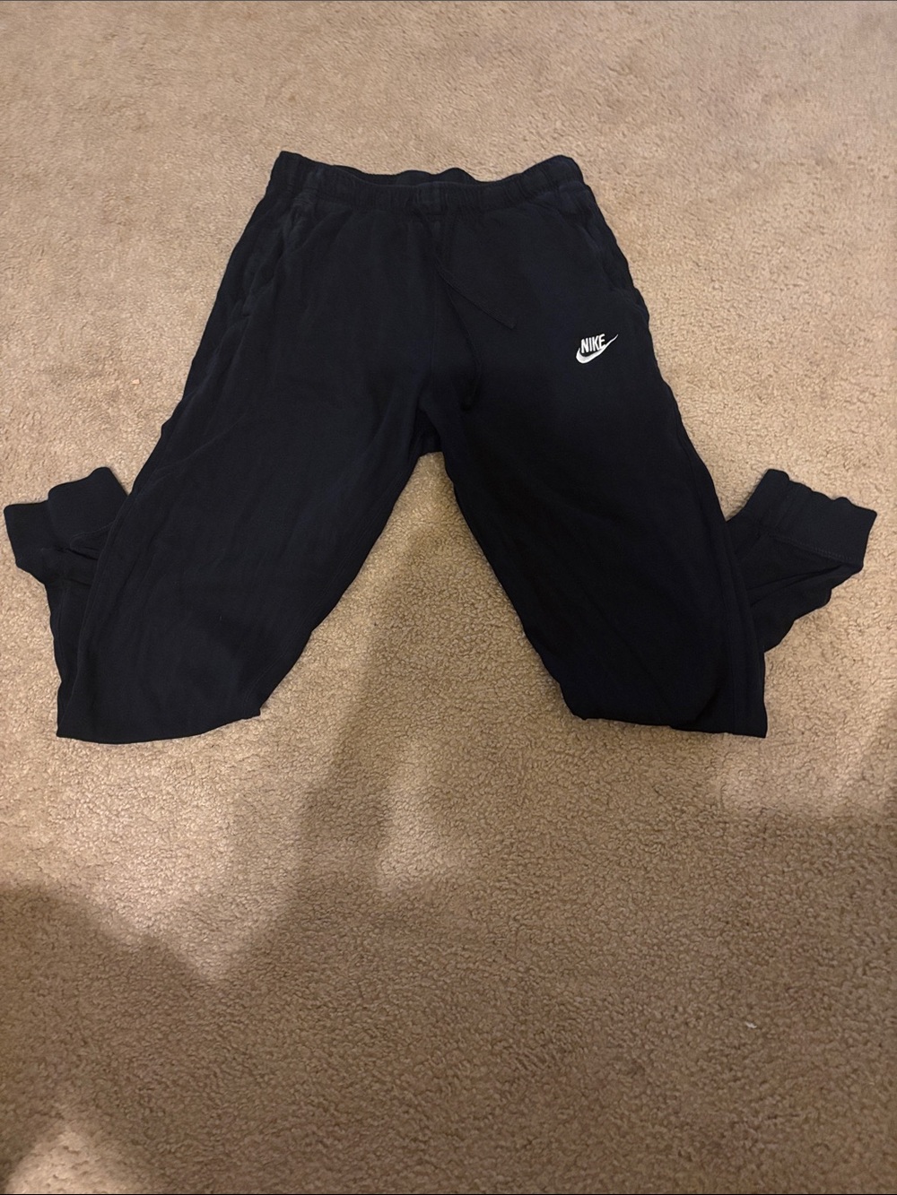 Nike Black cotton Sweatpants